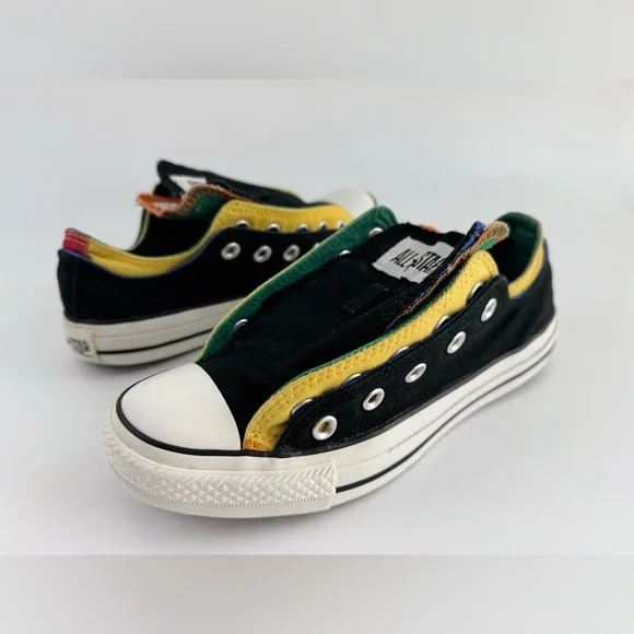 Chuck Taylor Converse All Star Low Multicolored Sneakers, US Size Men 4, Women 6 - Picture 10 of 11